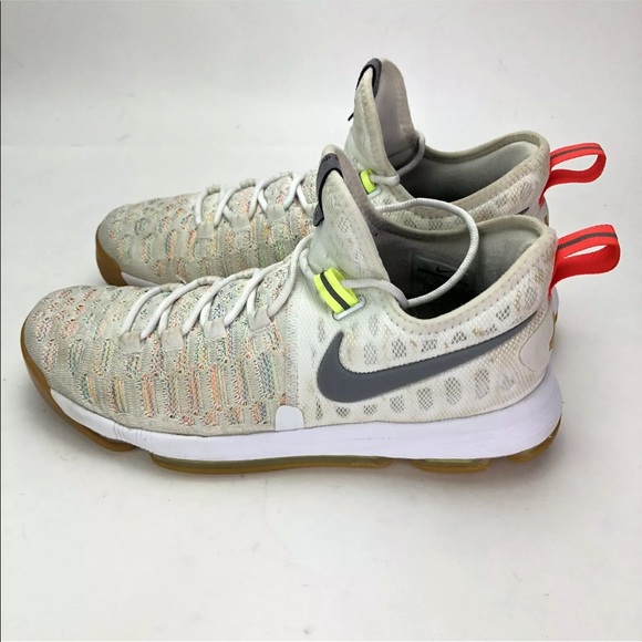 Nike Zoom Mens Size 10 Kevin Durant Metallic - Picture 3 of 10